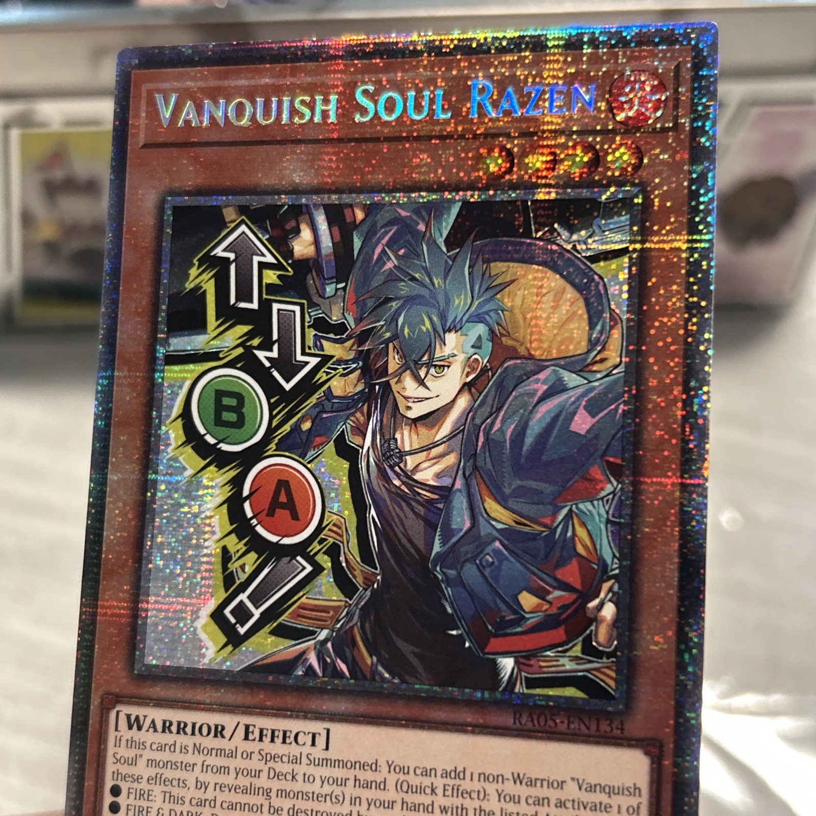 Vanquish Soul Razen RA05 Starlight Rare 1st Edition NM