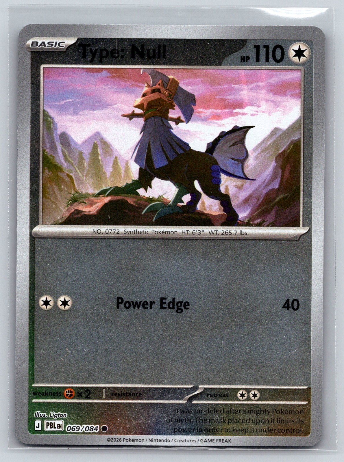 Pokémon TCG Type: Null Type: Null Common Reverse Holo