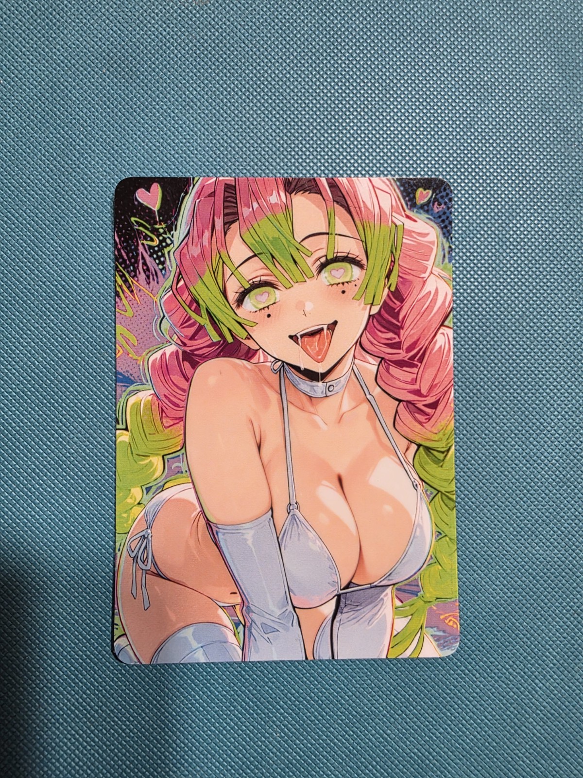 Beautiful Waifu Card Mitsuri -Goddess ACG Custom DIY Fan Art Card