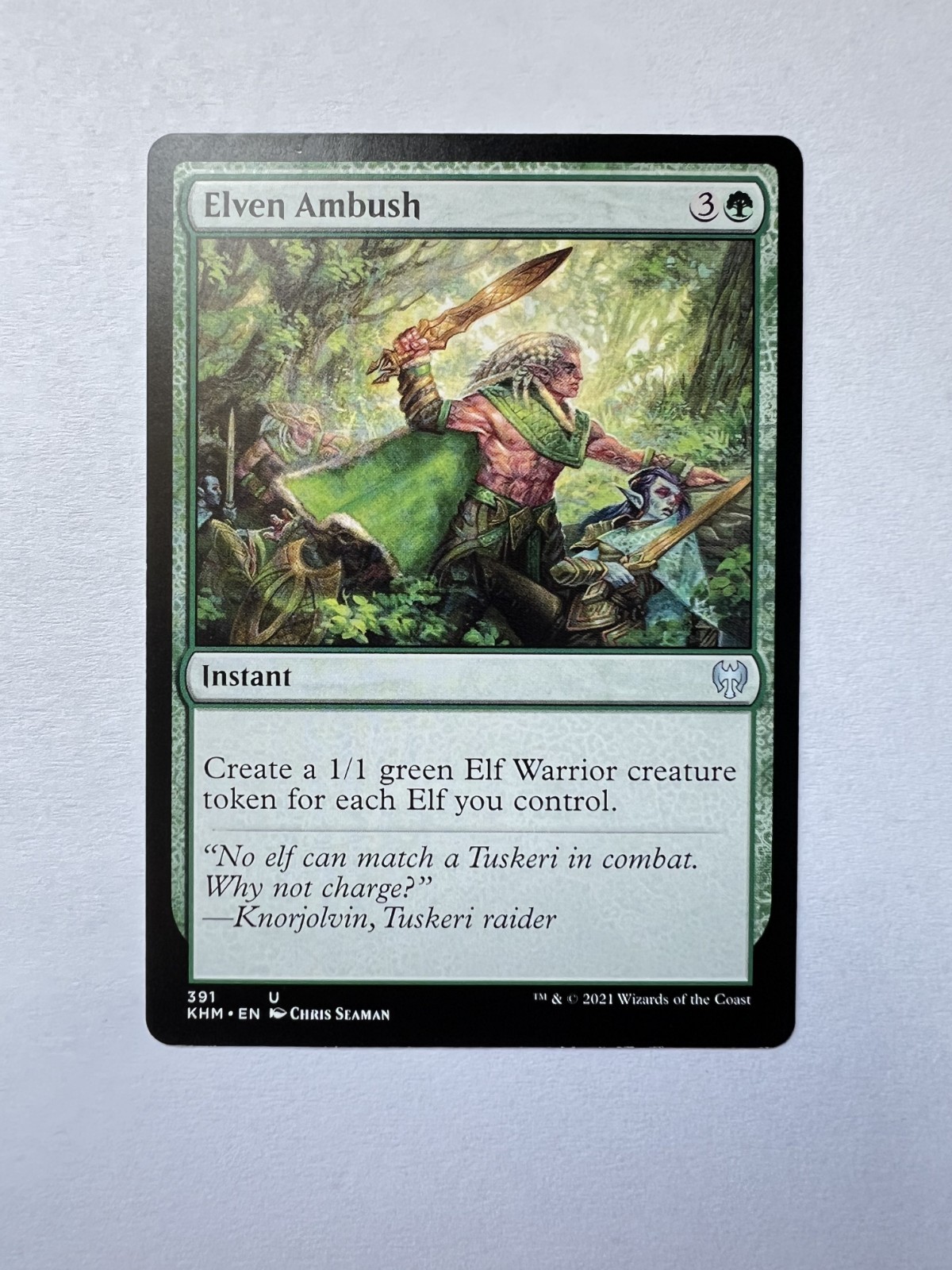 Elven Ambush Kaldheim Regular