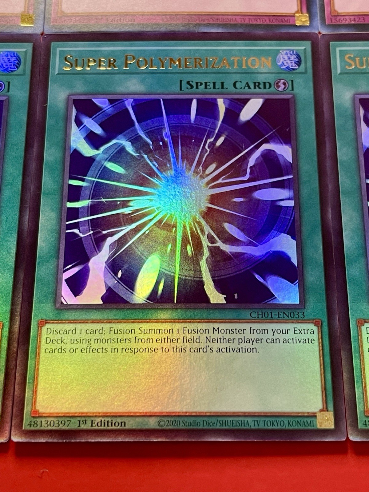 3x Super Polymerization + 3x Evenly Matched | Ultra Rare | NM | 1st Ed | YuGiOh!