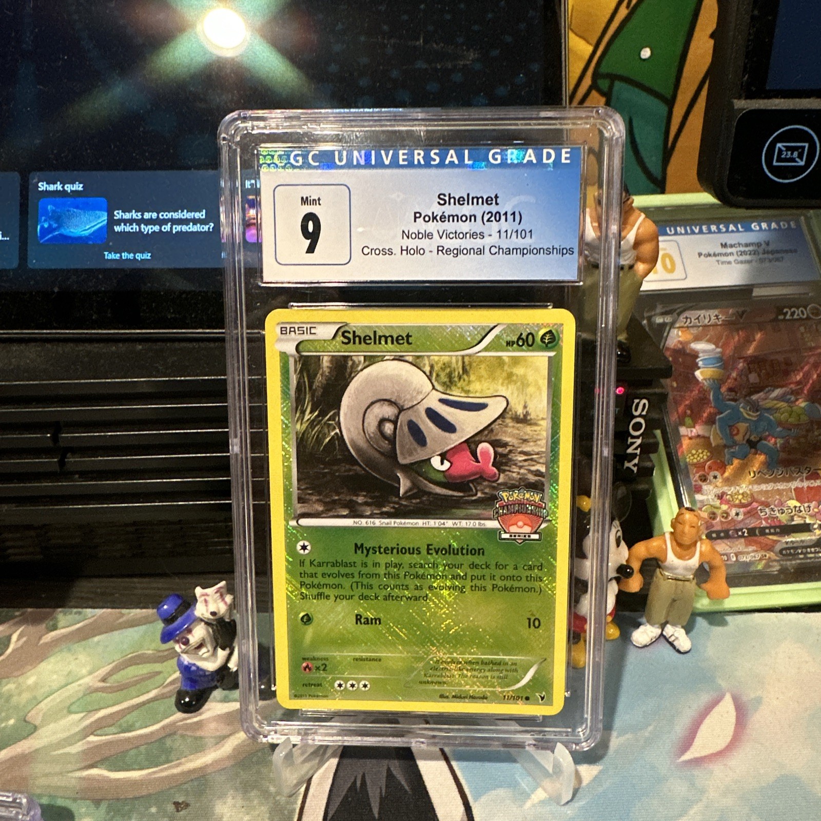Shelmet 11/101 Promo Regional Championships CGC 9 Mint Pokemon TCG