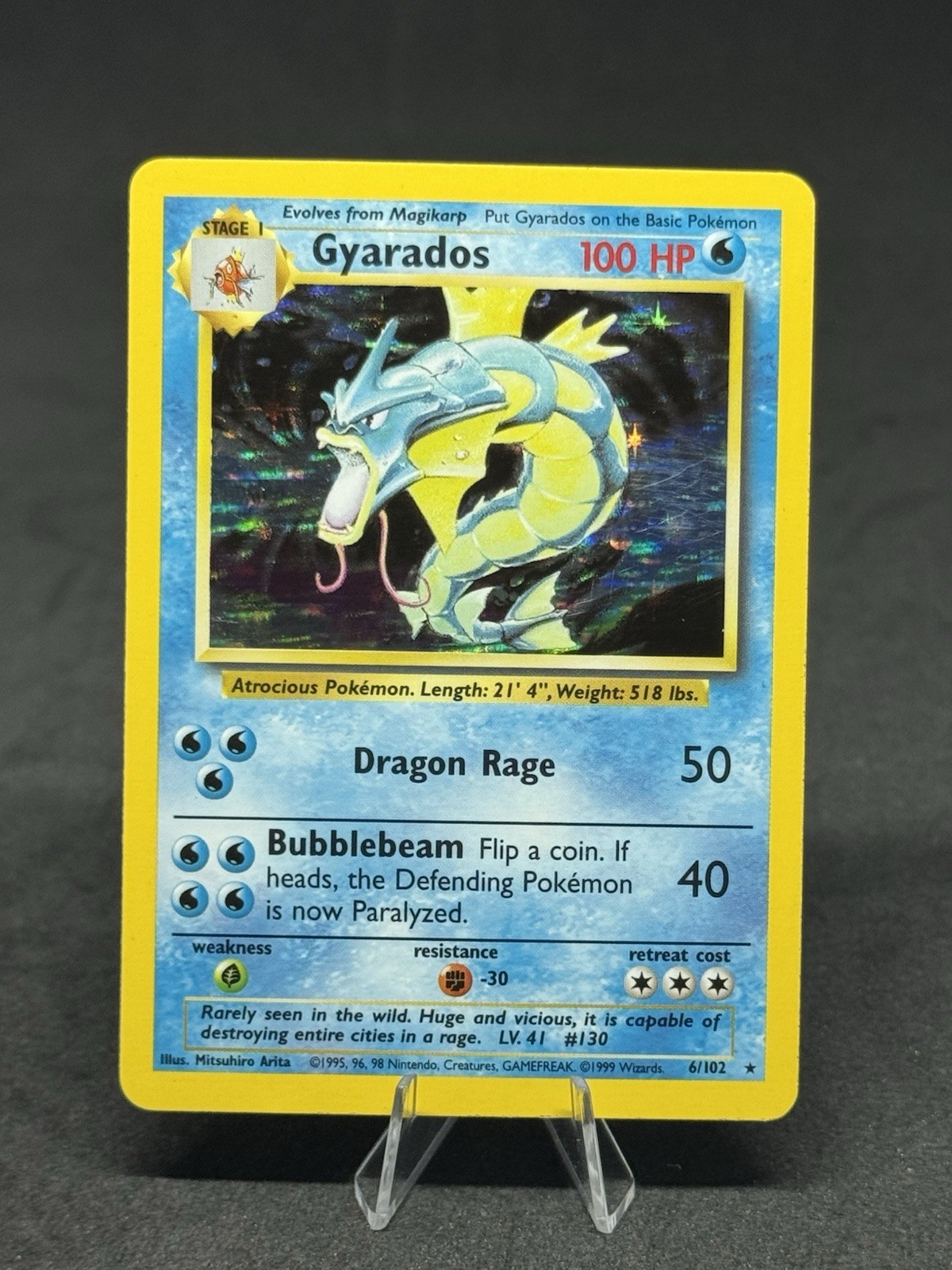 Gyarados 006/102 Base Set Holo