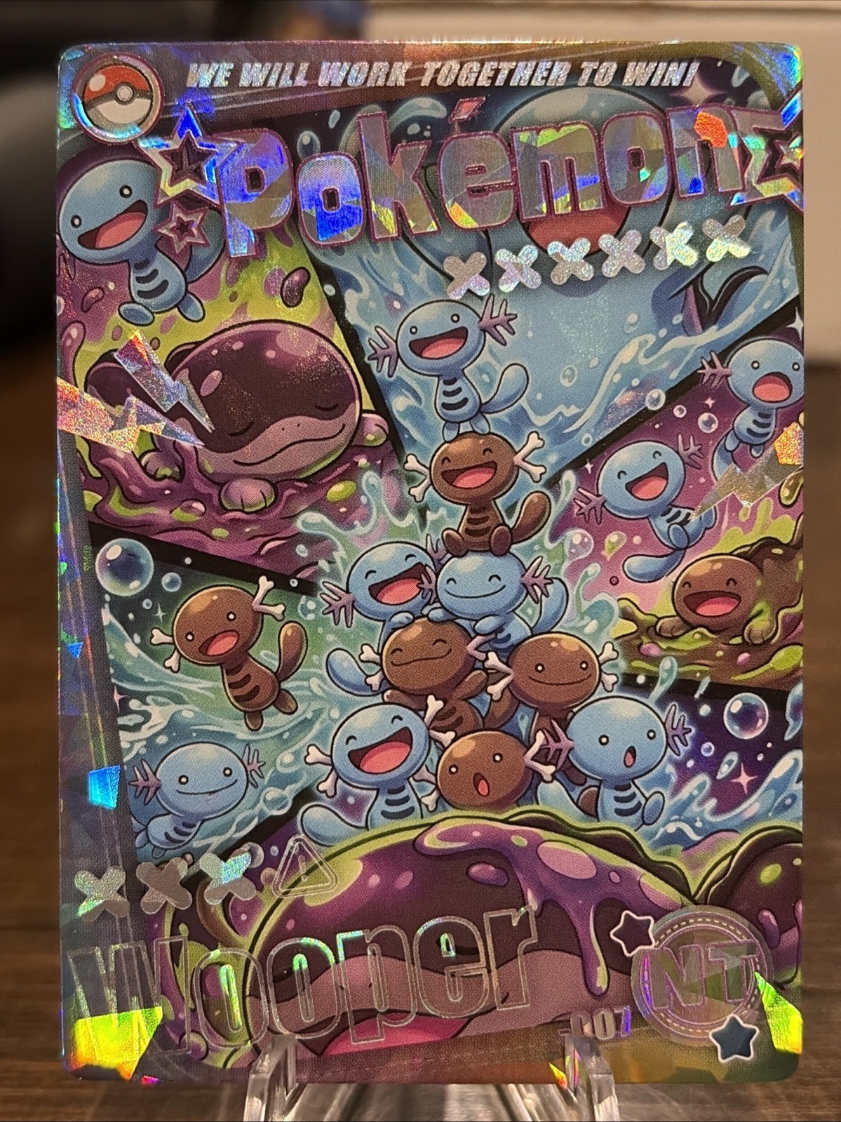 Wooper NT-007 – Holo – Pokemon Mengka Collection 2.0 – Chinese Non TCG