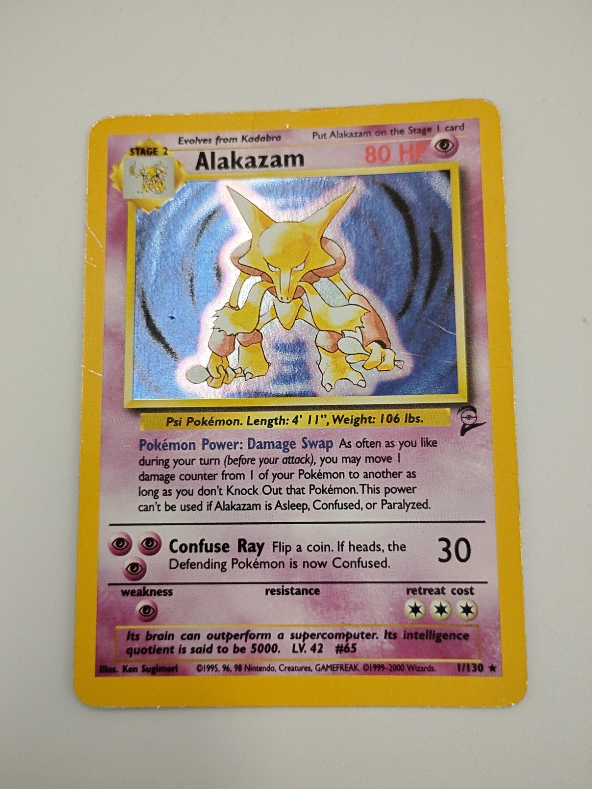 Pokémon Alakazam 1/130 Unlimited