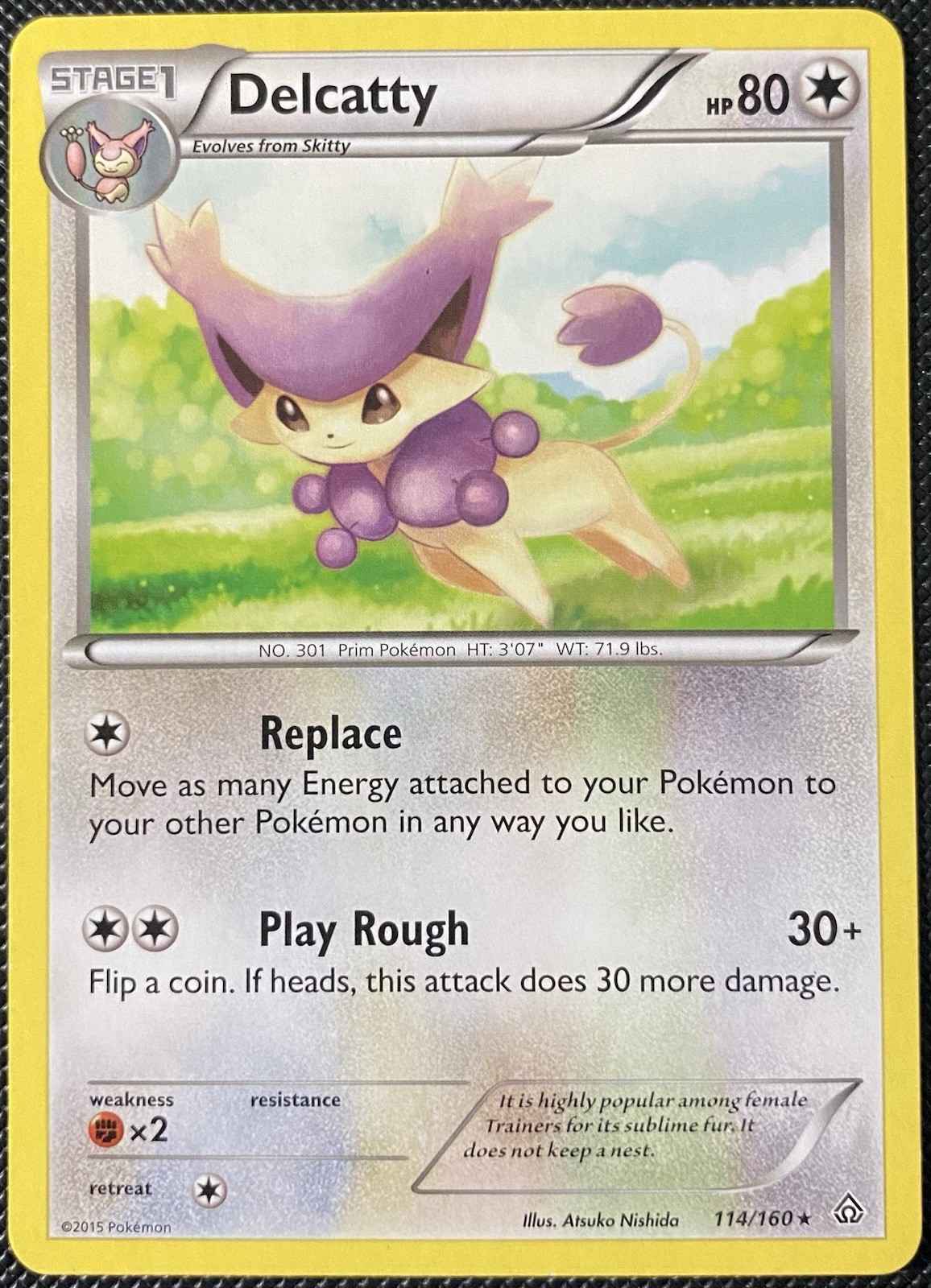 Delcatty 114/160 XY – Primal Clash Regular – Pokémon Card