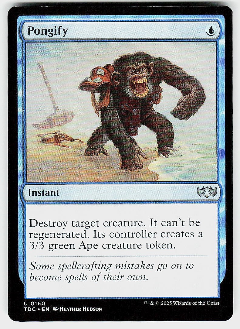 Pongify Commander: Tarkir: Dragonstorm 160 NM
