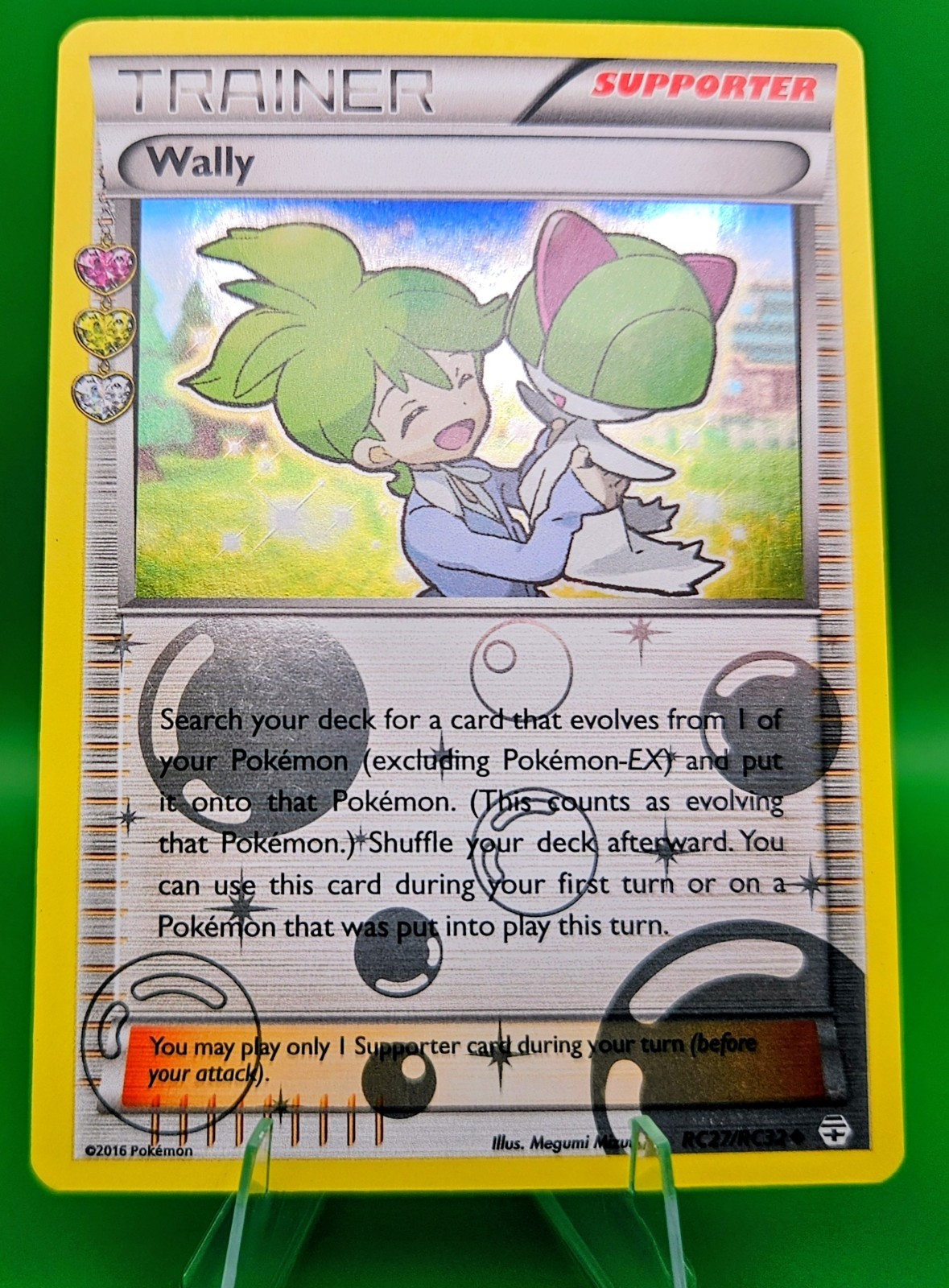Wally RC27/RC32 – Pokemon TCG Radiant Collection Reverse Holo – NM Unplayed