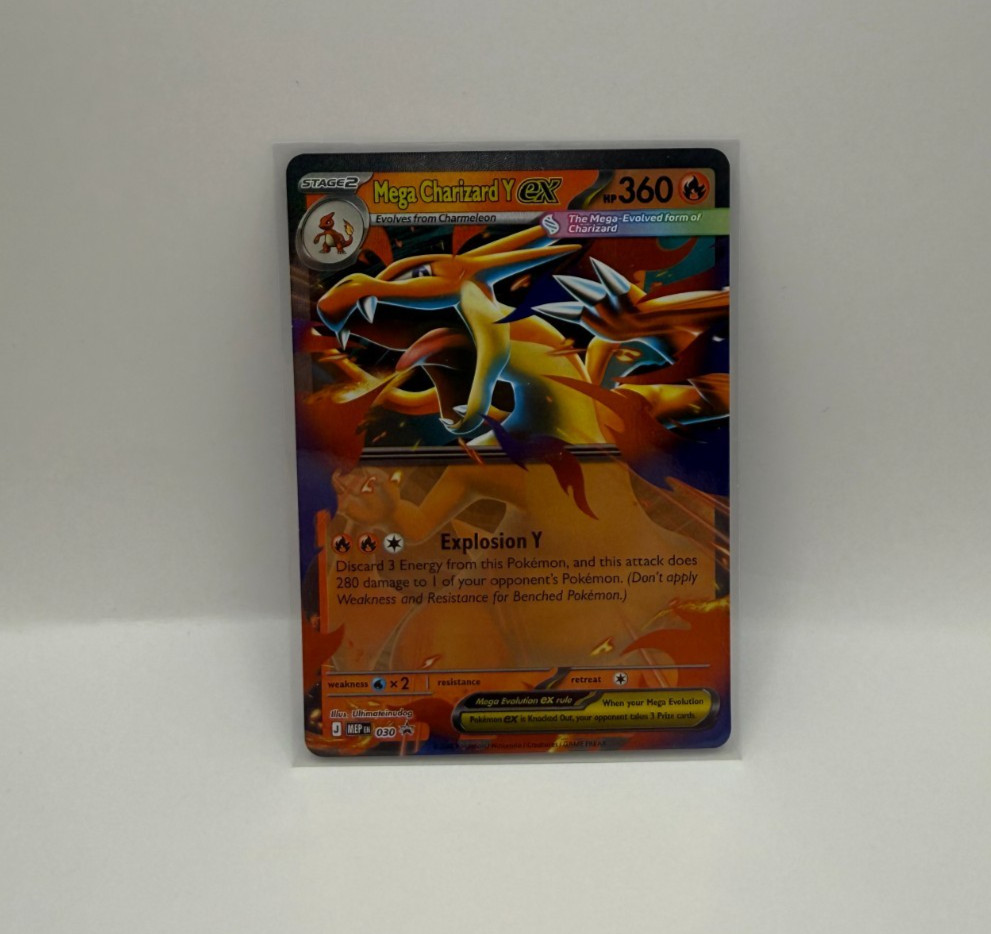 Mega Charizard Y ex 030: Mega Evolution Promo Holo