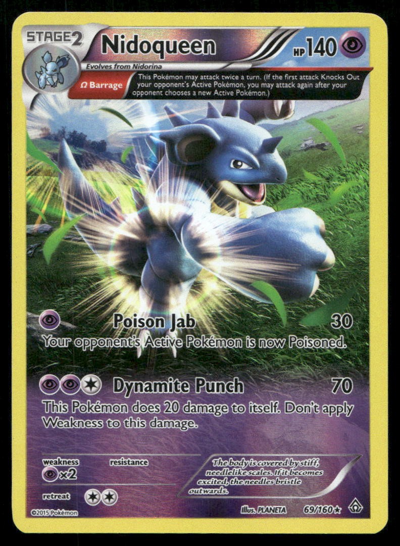 Nidoqueen (Omega) Rare XY – Primal Clash 69/160 NM