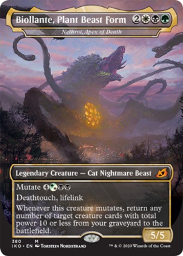 x1 Biollante, Plant Beast Form – Nethroi, Apex of Death M MTG Ikoria: Lair of Be