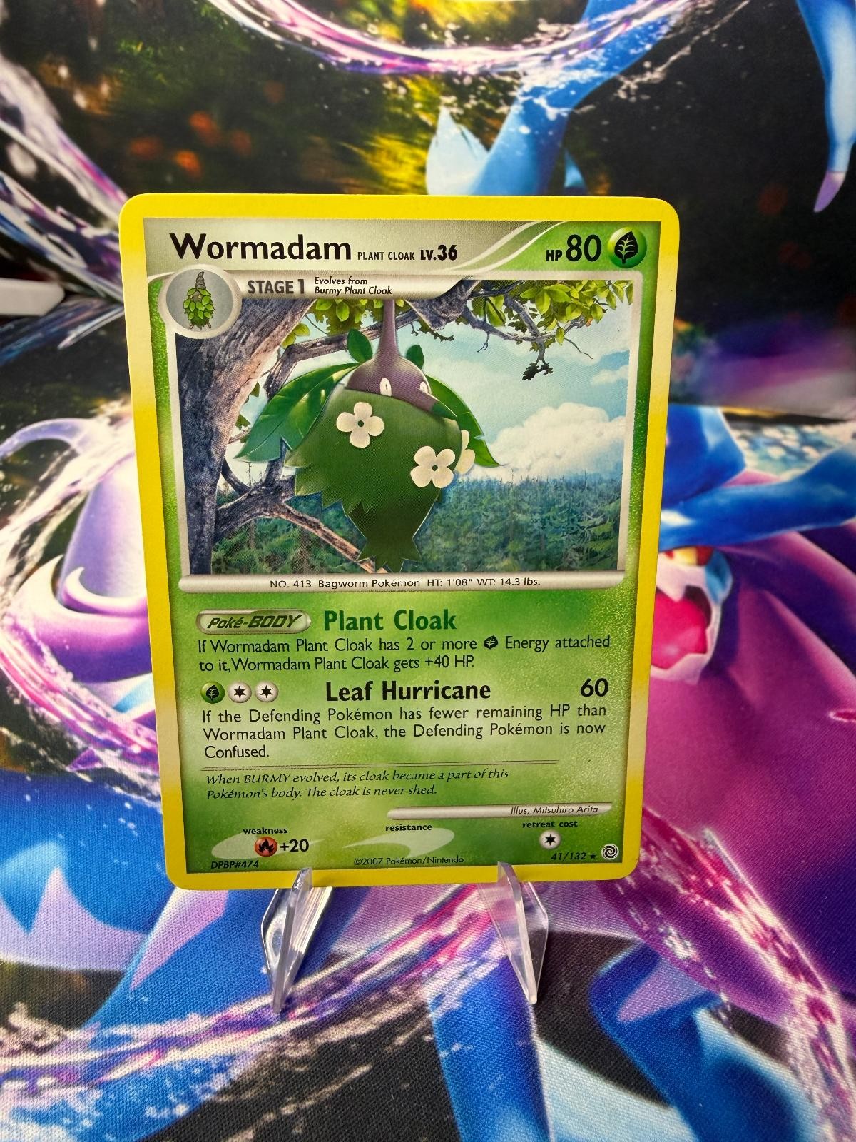 WORMADAM PLANT CLOAK 41/132 SECRET WONDERS Rare Pokemon