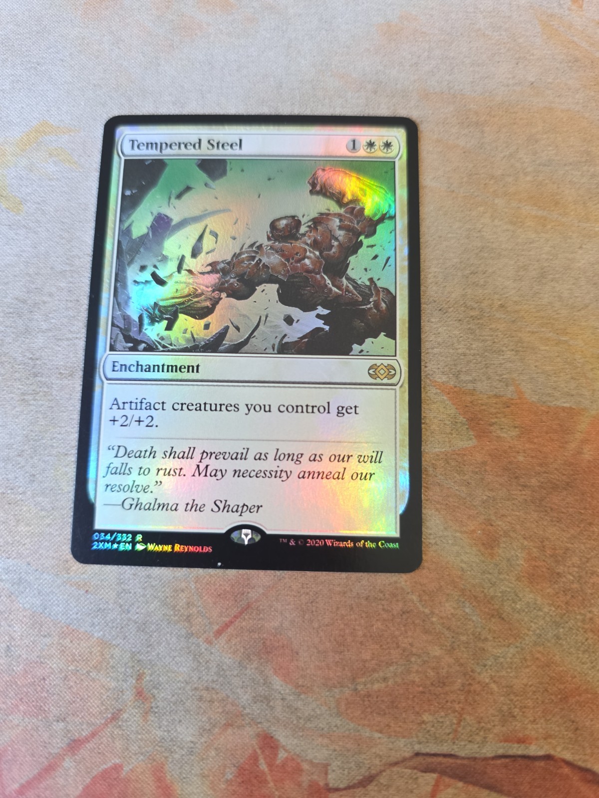 Tempered Steel FOIL Double Masters MTG NM