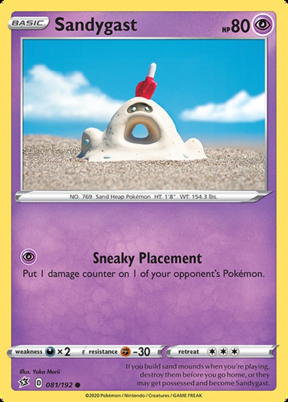 Sandygast – 081/192 – Common – Lightly Played