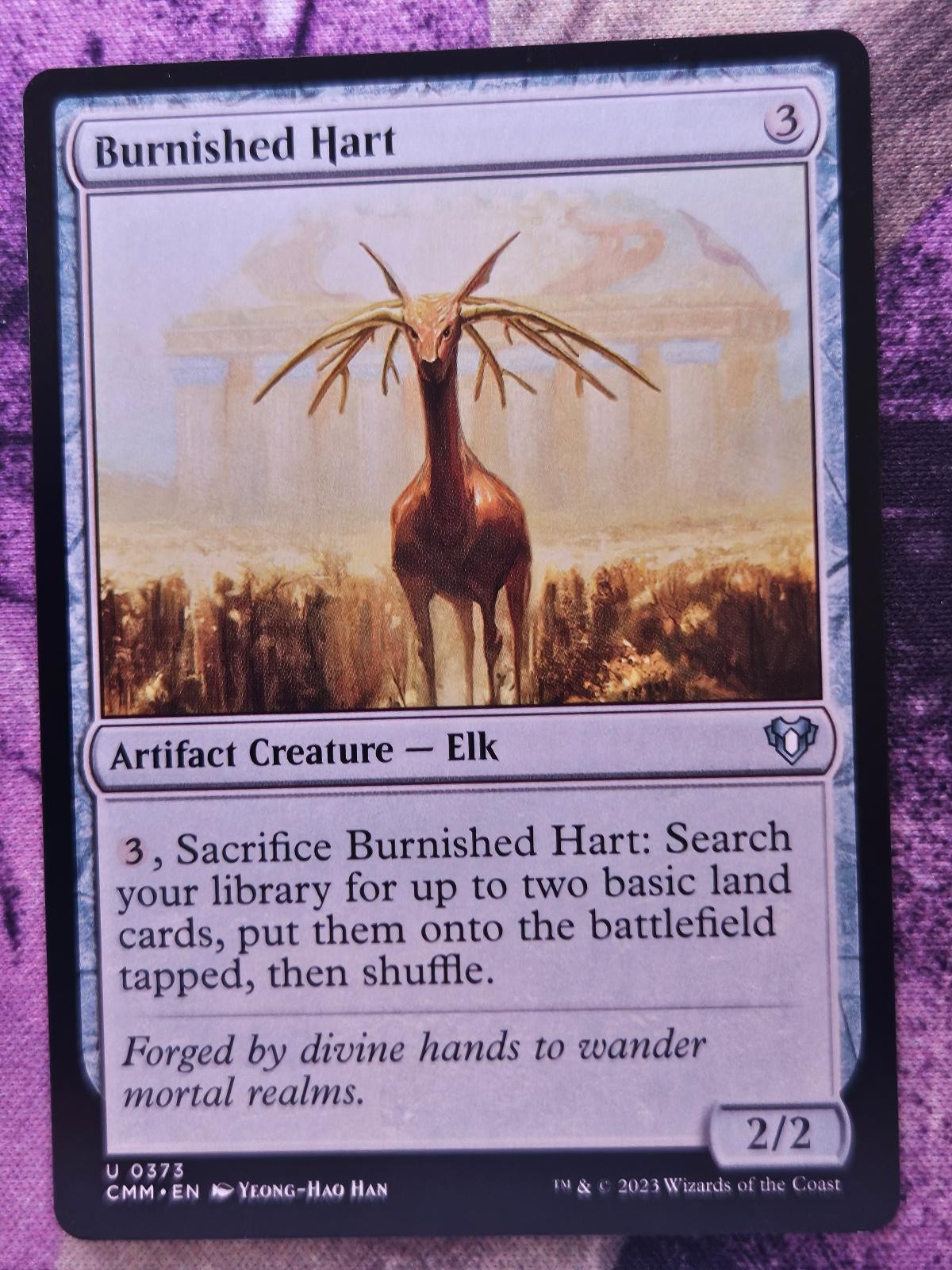 Burnished Hart 373 Uncommon Commander Masters Magic: The Gathering LP