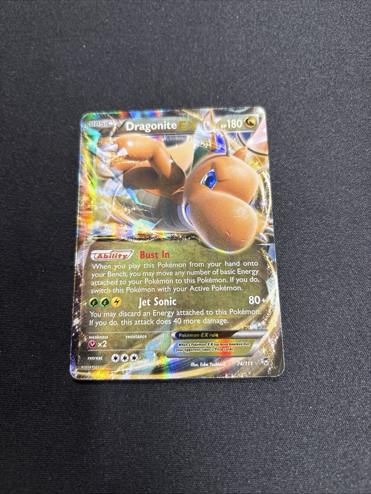 Dragonite EX 74/111 XY – Furious Fists Holo