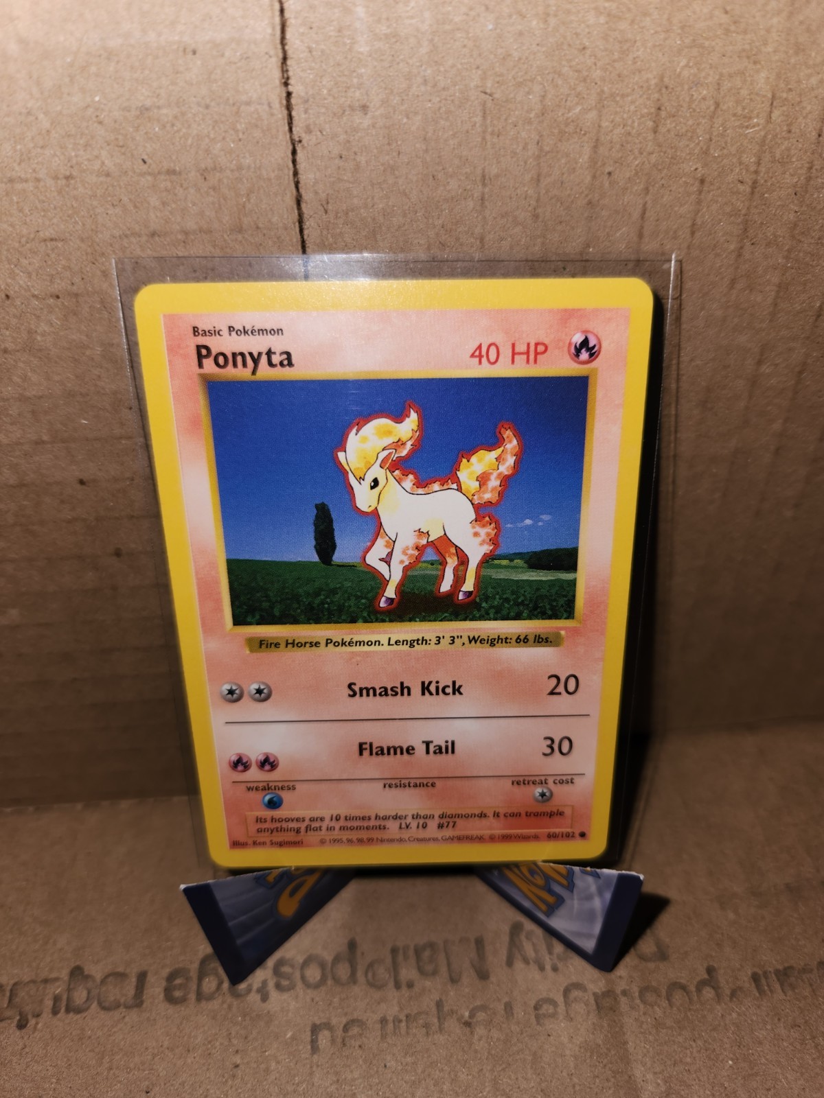 Ponyta 060/102 Base Set (Shadowless) Regular
