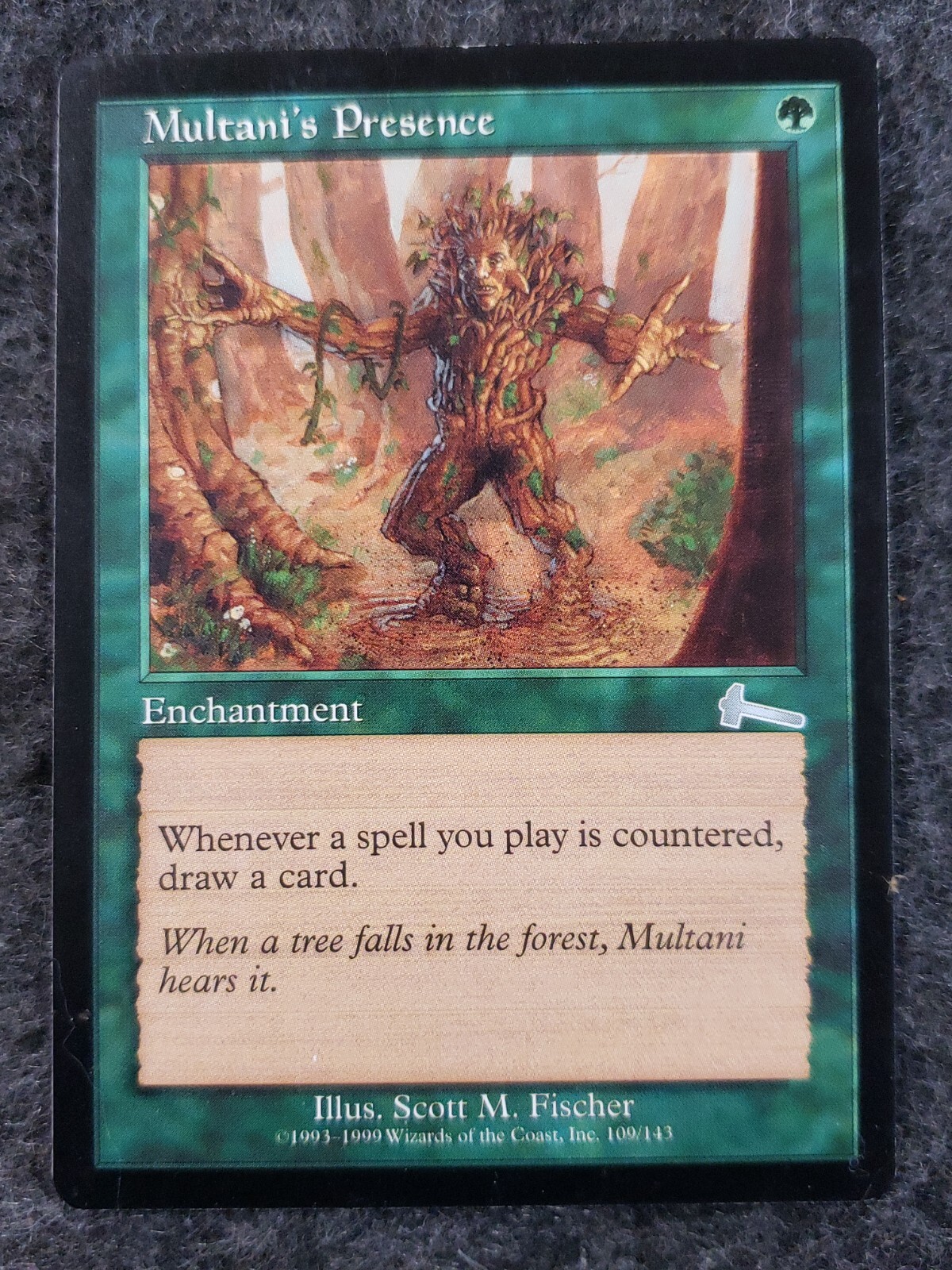 Multani’s Presence Magic the gathering Urza’s Legacy MTG NM No play …(DS3D1K2)