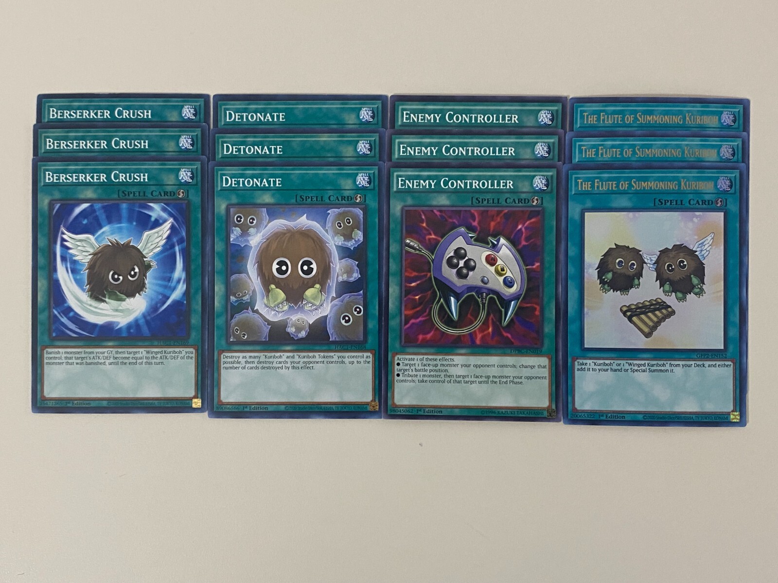 Yugioh Kuriboh Deck Multiply Winged LV10 LV9 Graveyard Level Waboku – Free Pack