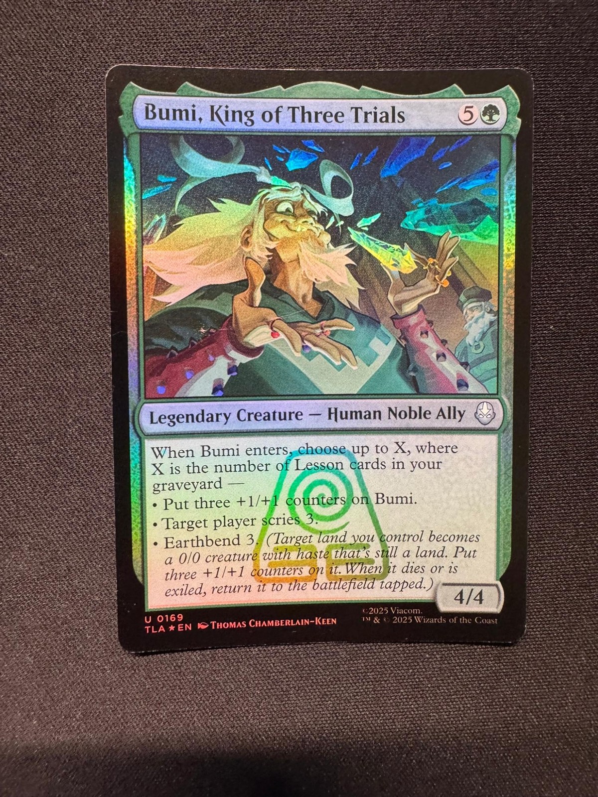 BUMI, KING OF THREE TRIALS ( 169 ) FOIL – MTG – Chamberlain-Keen NM/M