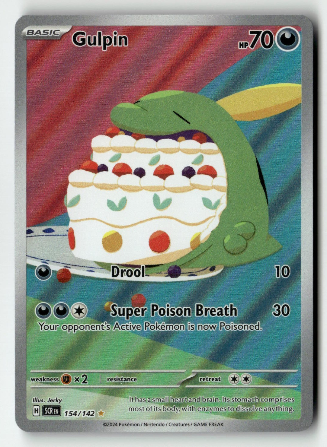 Gulpin – 154/142 – SV07: Stellar Crown