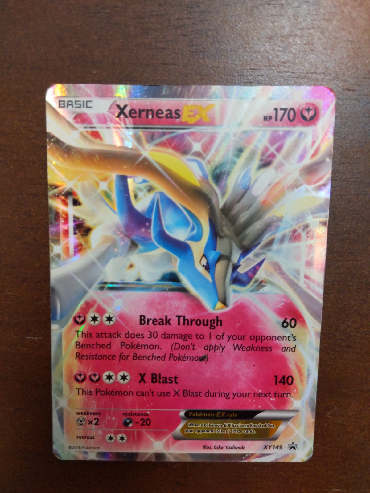 Xerneas EX XY149 – Promo – Holo