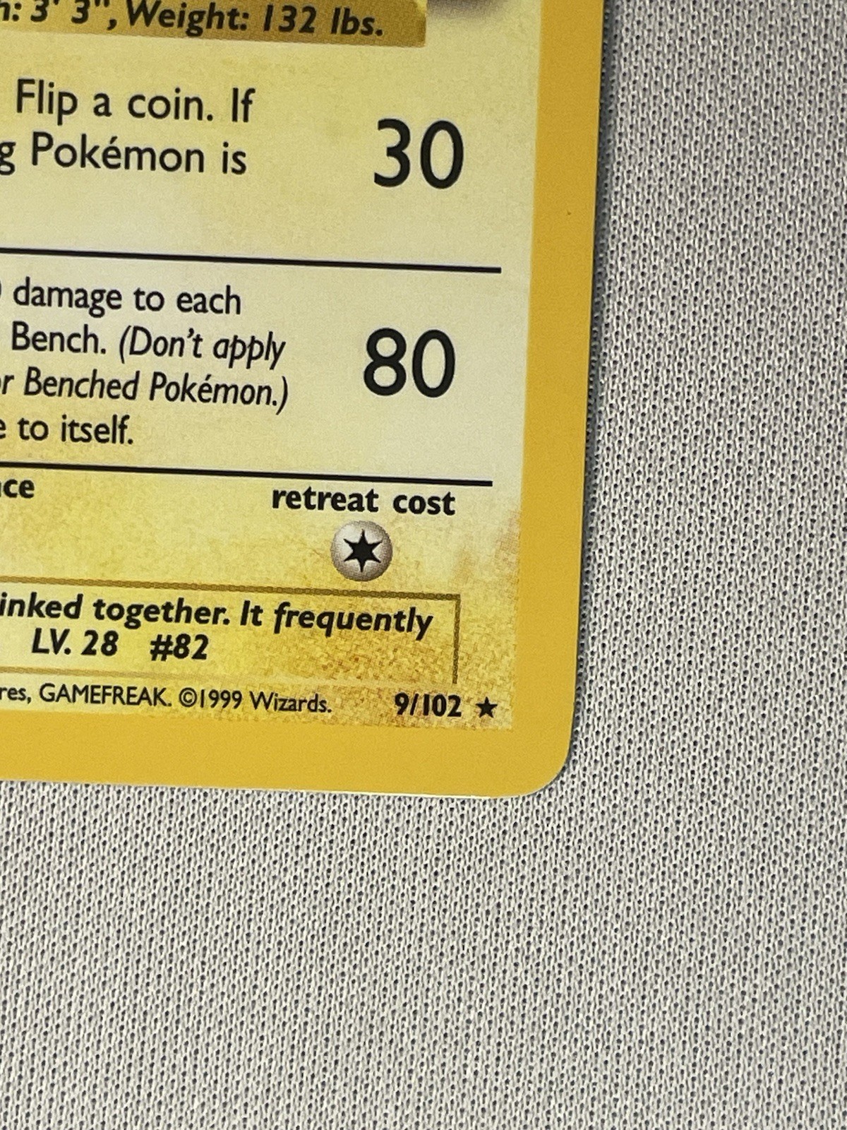 Magneton 009/102 Base Set Holo (NM/LP)
