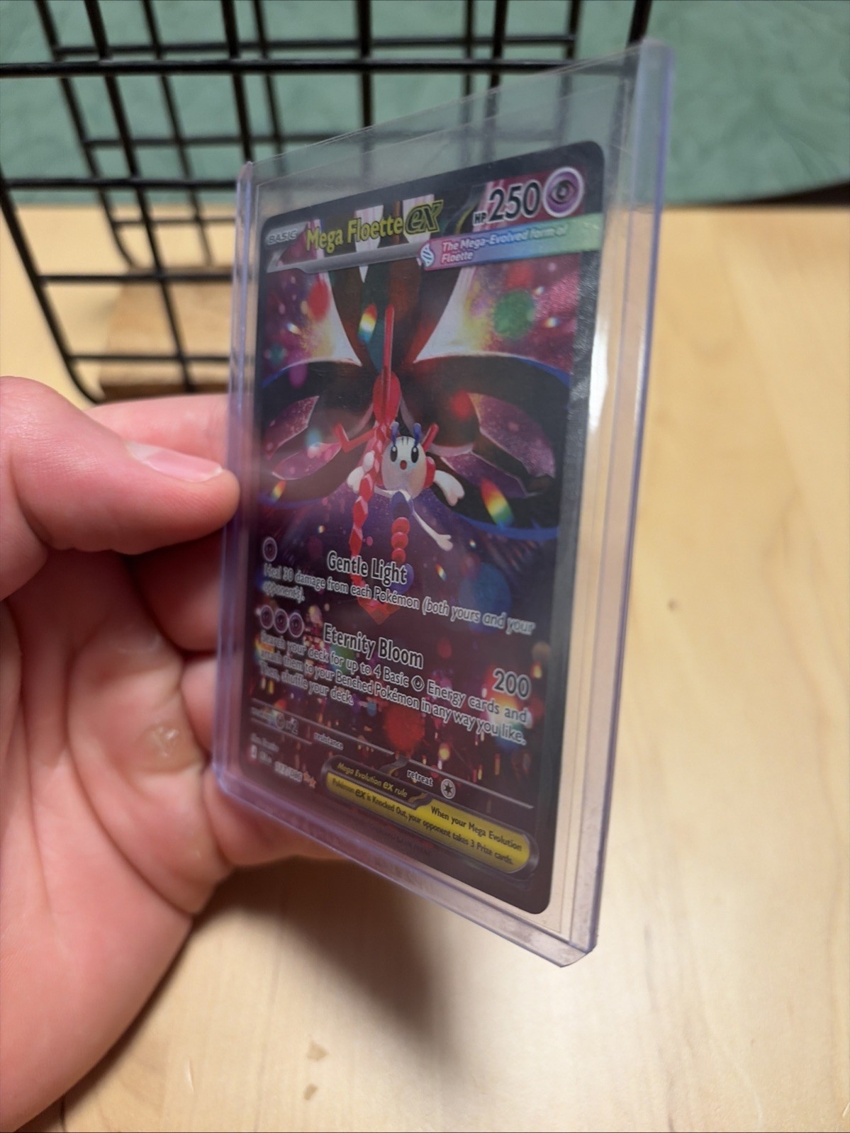 Mega Floette Ex Pokemon Card Chaos Rising Perfect Condition Pack Fresh Card