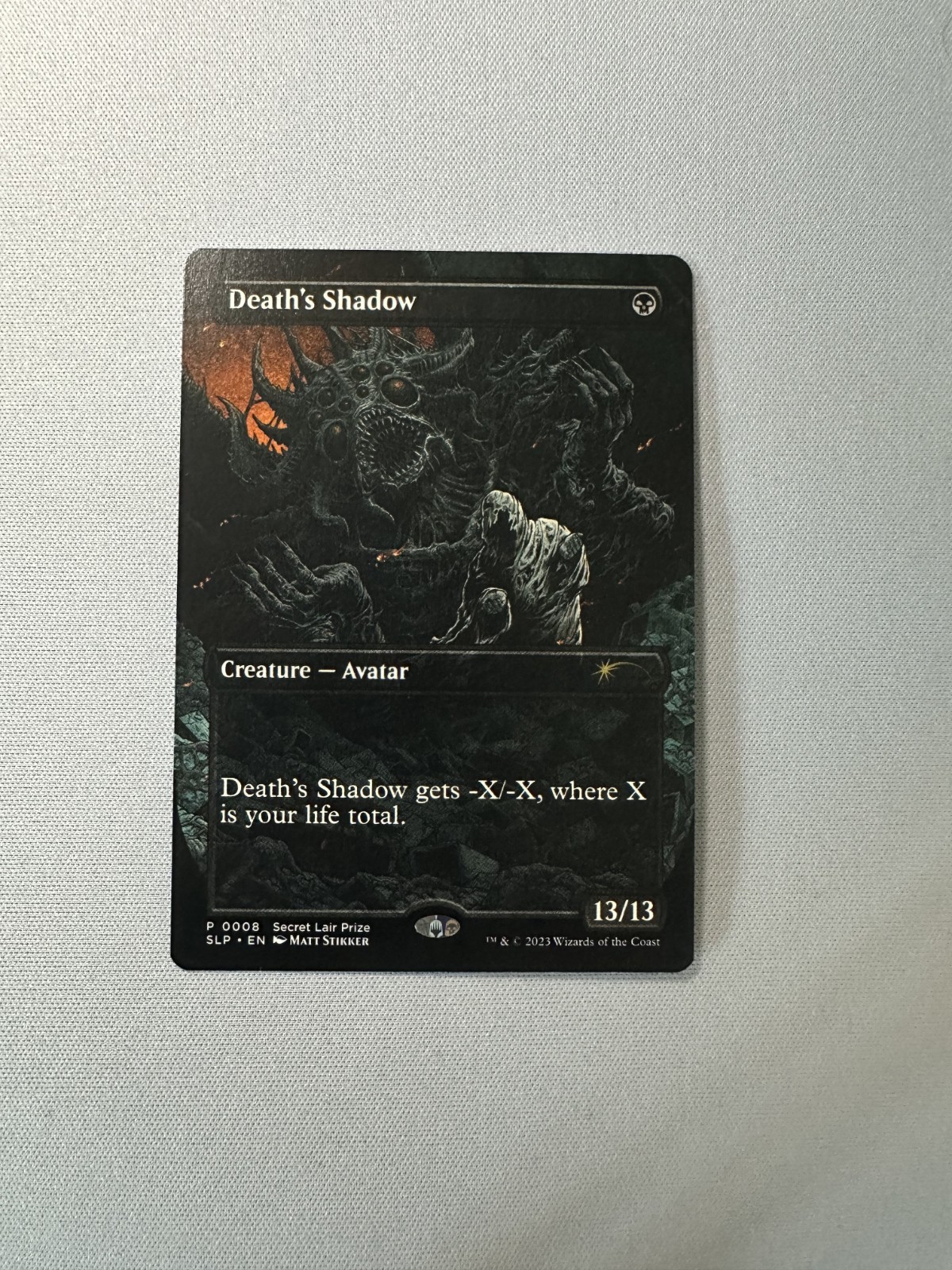 1x Death’s Shadow – Promo Secret Lair NM MTG