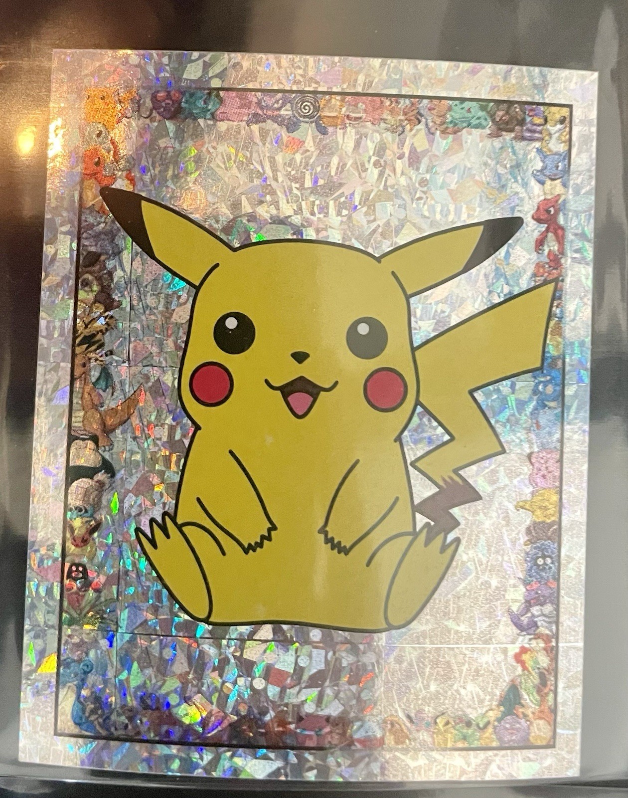 1999 Topps Merlin Pokémon Shiny Holo Holographic Sticker 1-36 Set – Pikachu
