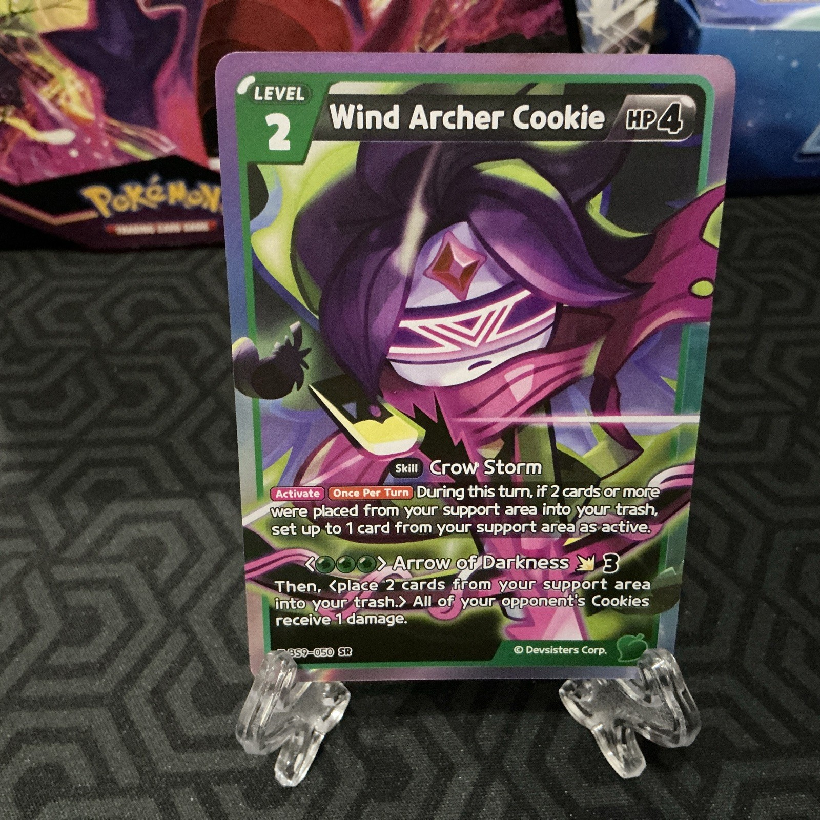 Wind Archer Cookie Green CookieRun Braverse TCG BS9-050 SR English