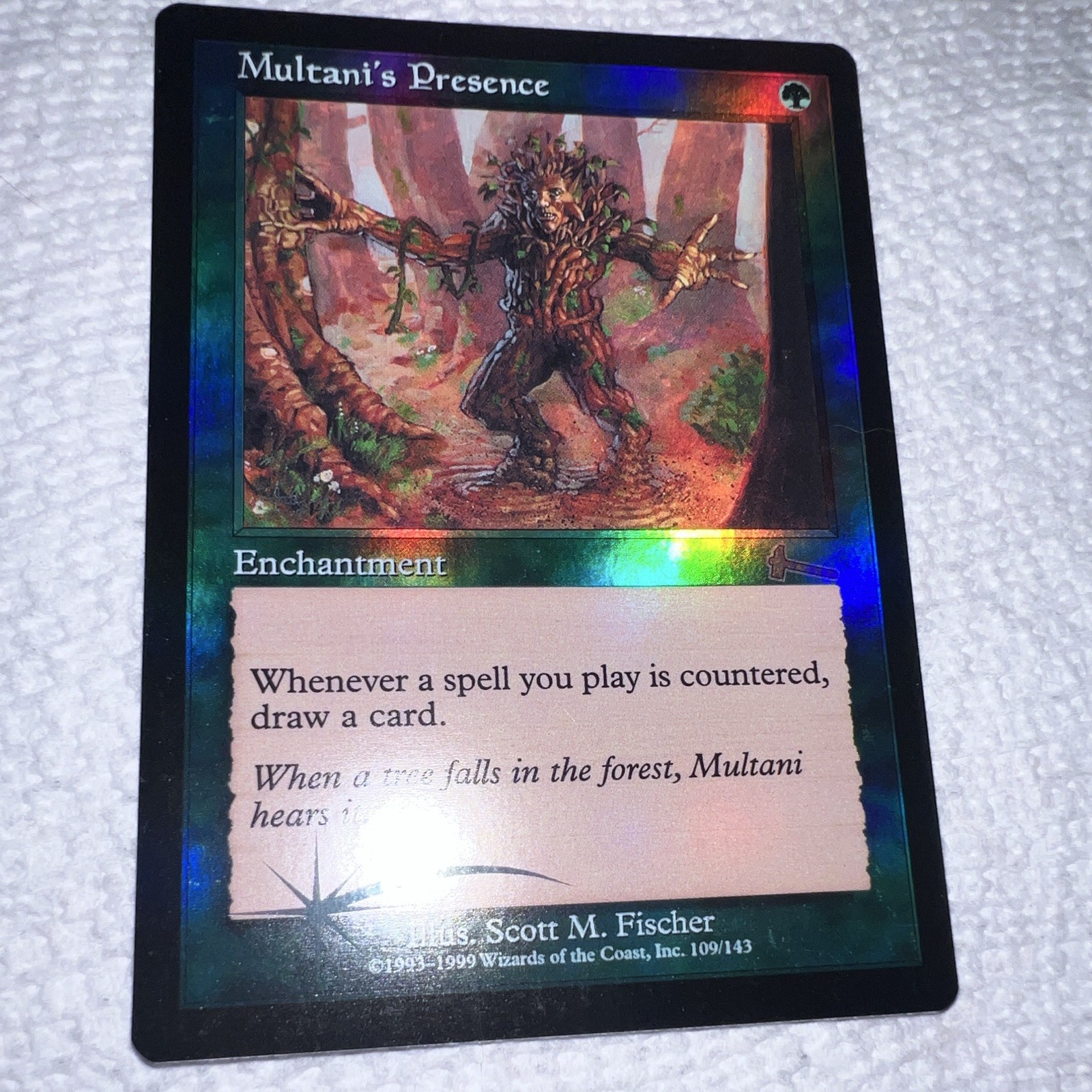 Magic: The Gathering Multani’s Presence Urza’s Destiny Foil Eng #109/143
