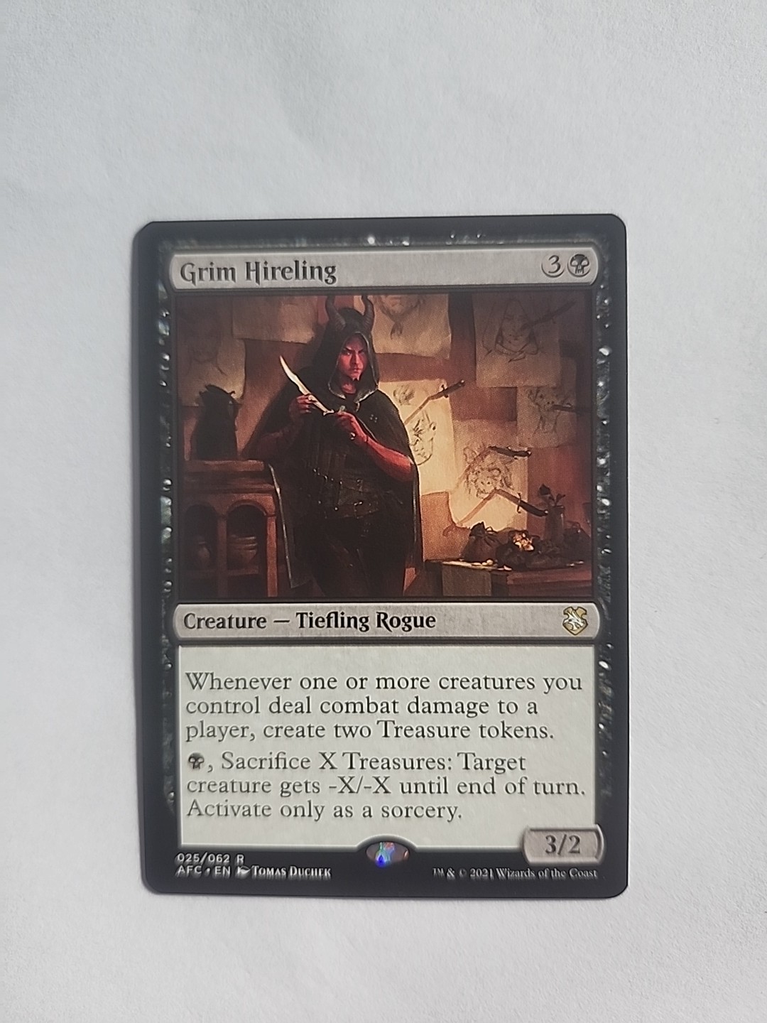 Grim Hireling Commander: Adventures in the Forgotten Realms Regular