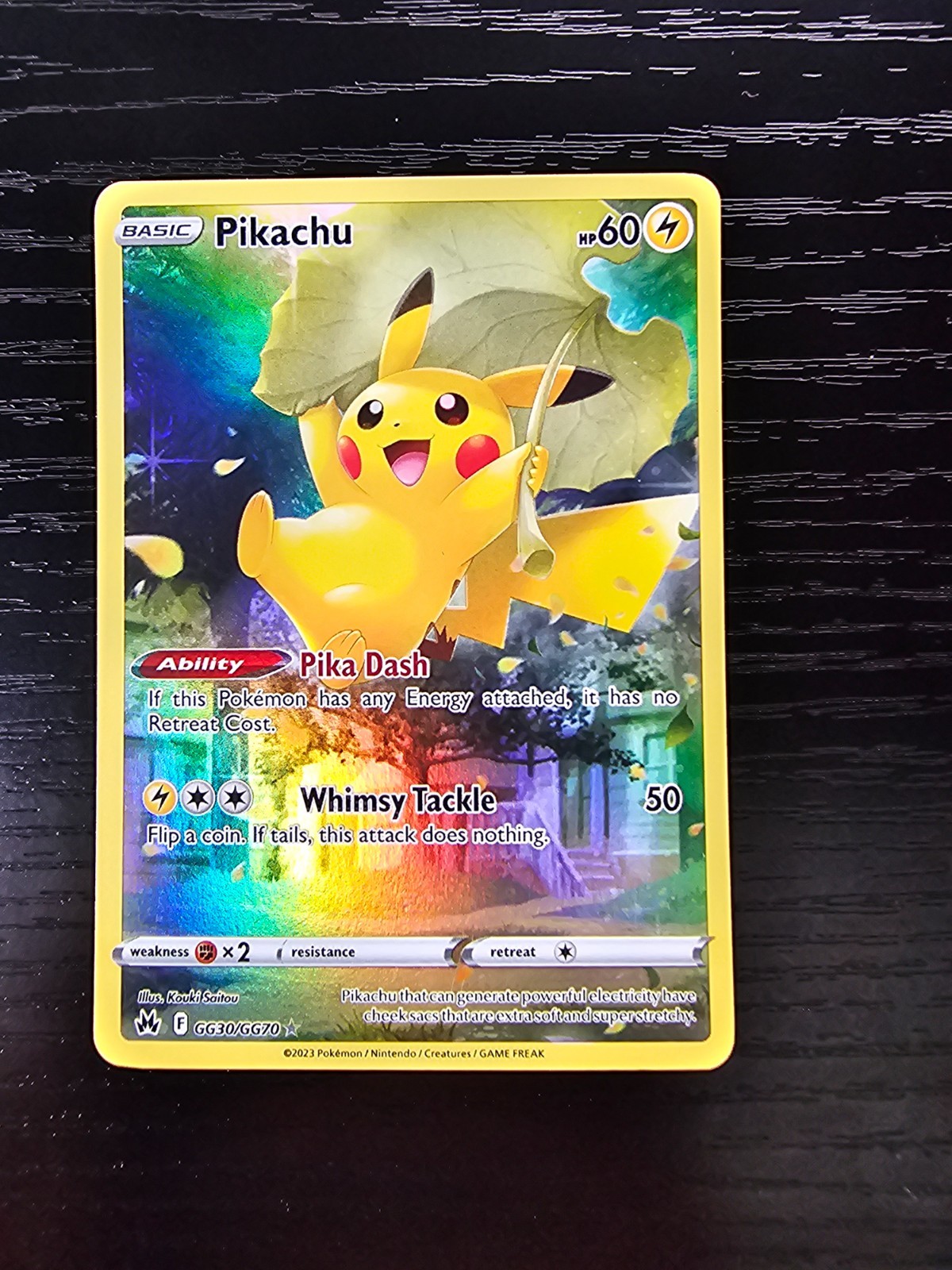 Pikachu GG30/GG70 SWSH: Crown Zenith: Galarian Gallery Holo