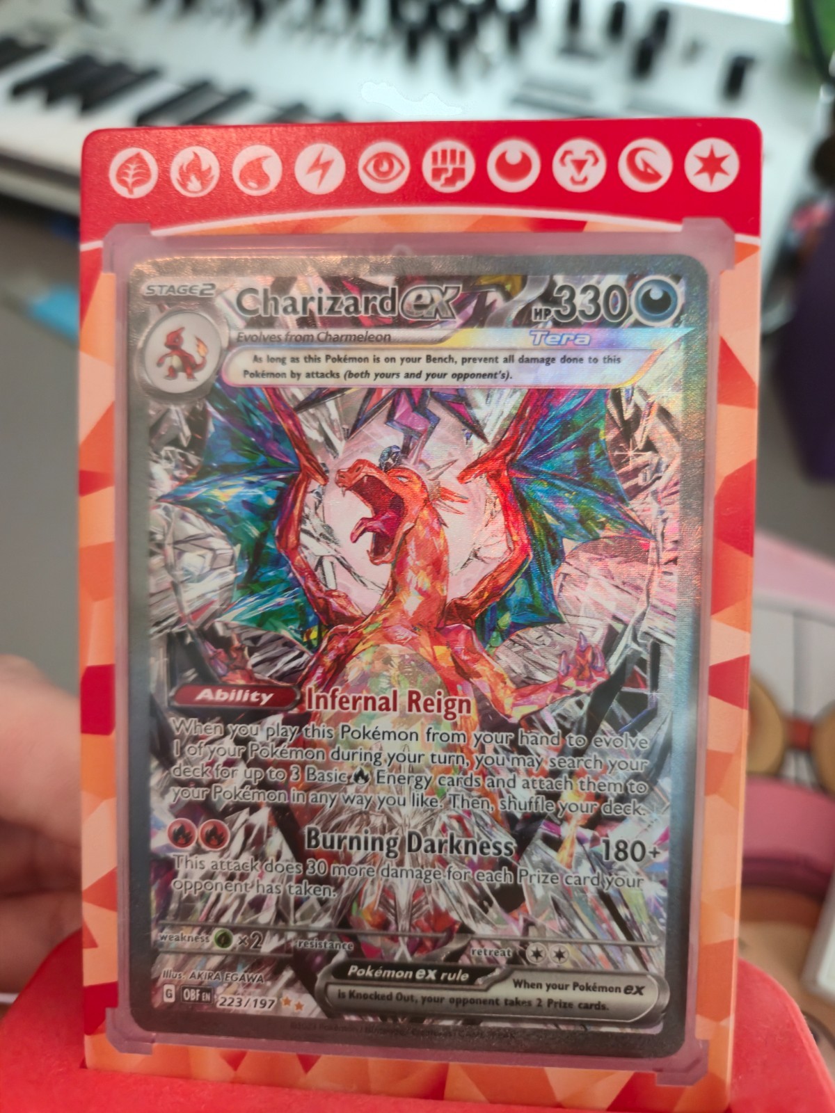 Charizard ex 223/197 SV03: Obsidian Flames Holo