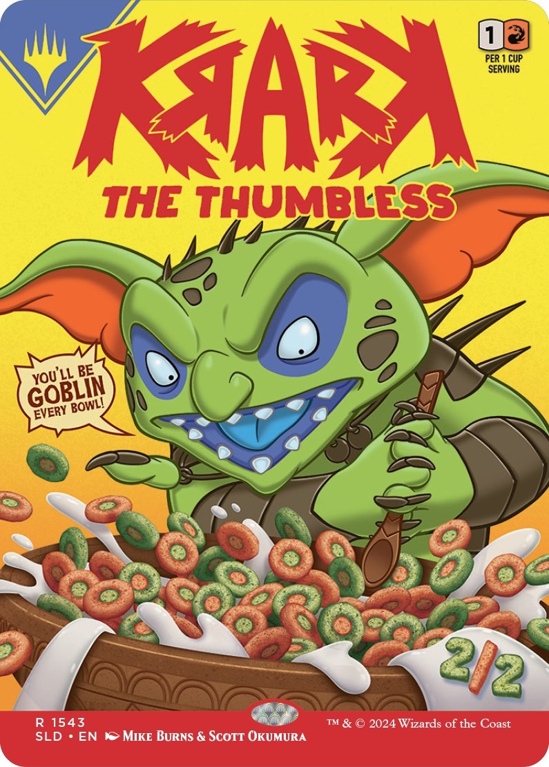 Krark, the Thumbless [SLD] NM MTG Magic the Gathering