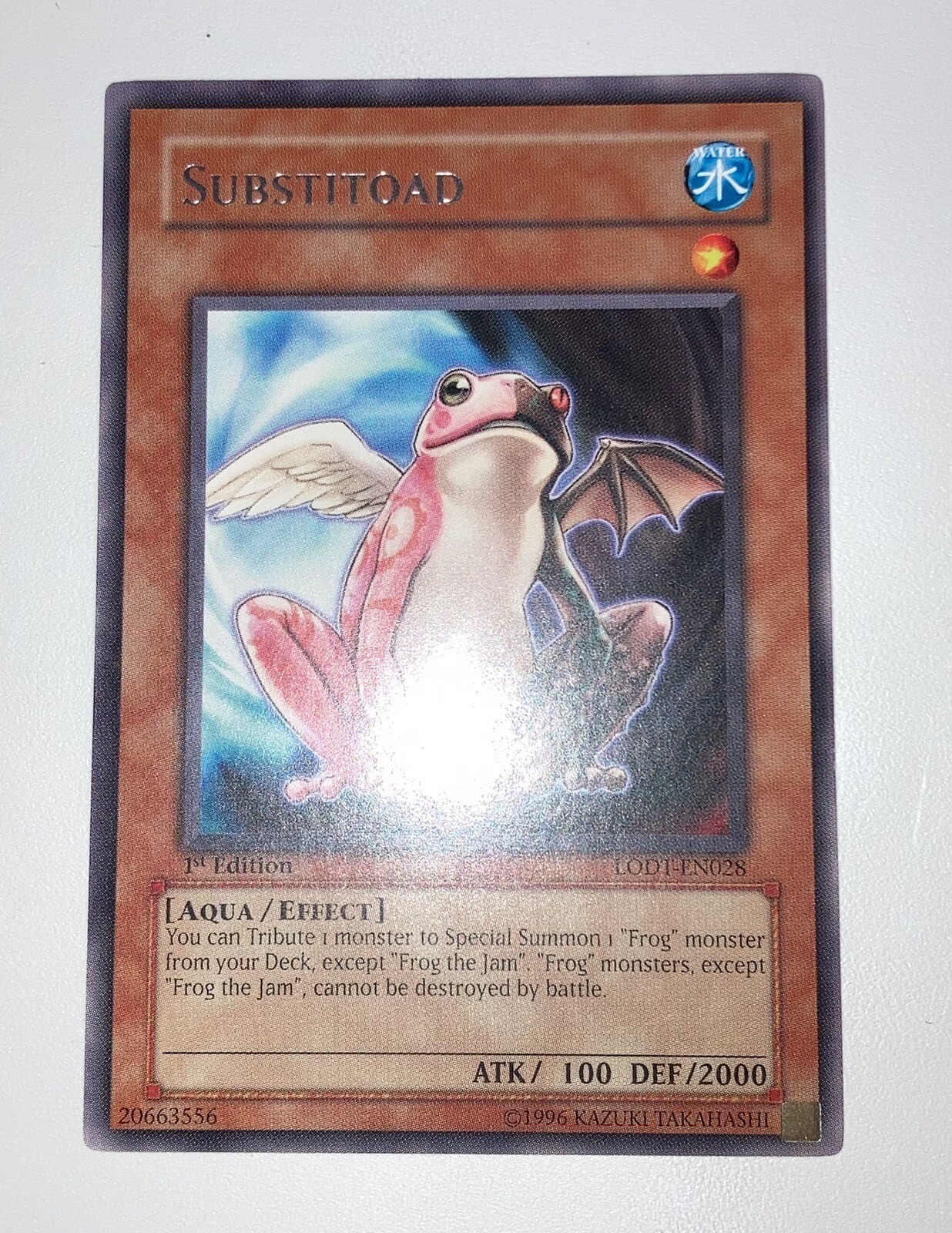 Substitoad LODT-EN028 – Rare – VLP – 1st Edition – Yugioh