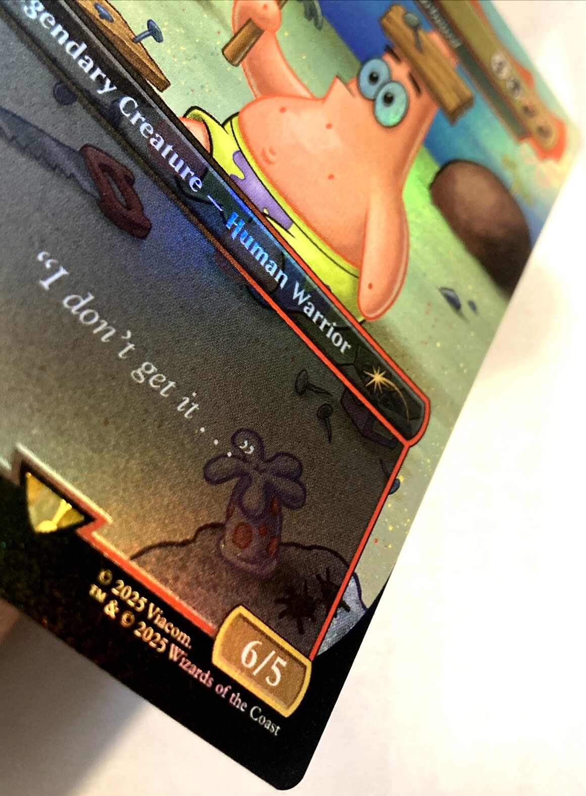 MTG Patrick Star RAINBOW FOIL Secret Lair x SpongeBob 1931 NM