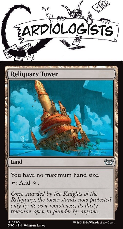 Reliquary Tower | Magic the Gathering MTG | Duskmourn Commander DSC | NM