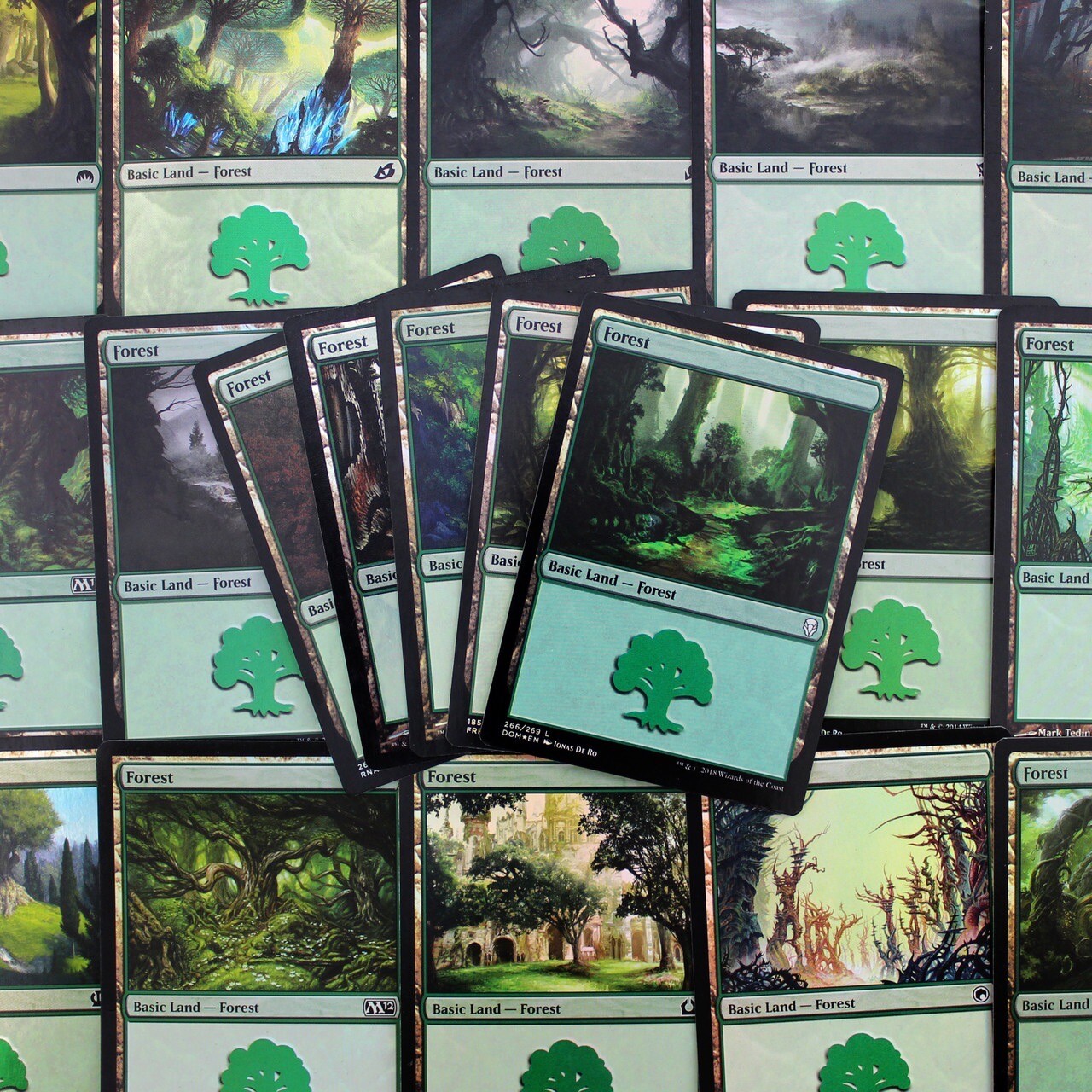 MTG Basic Land Pack (Magic The Gathering) – 25 Basic Forests