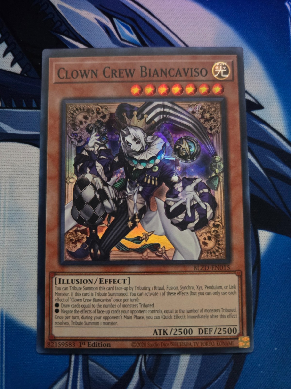 Clown Crew Biancaviso – BLZD-EN015 – Super Rare 1st Edition NM/MINT