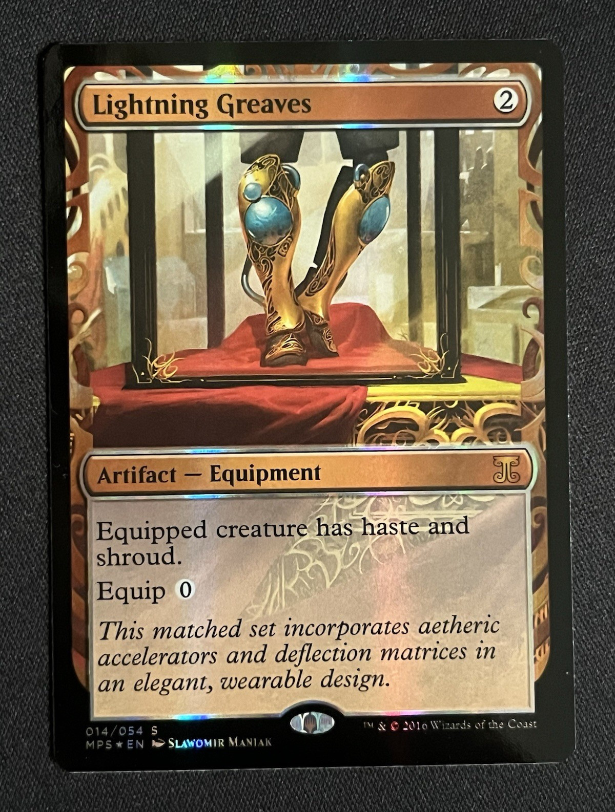 Lightning Greaves 014/054 Kaladesh Inventions MTG Foil