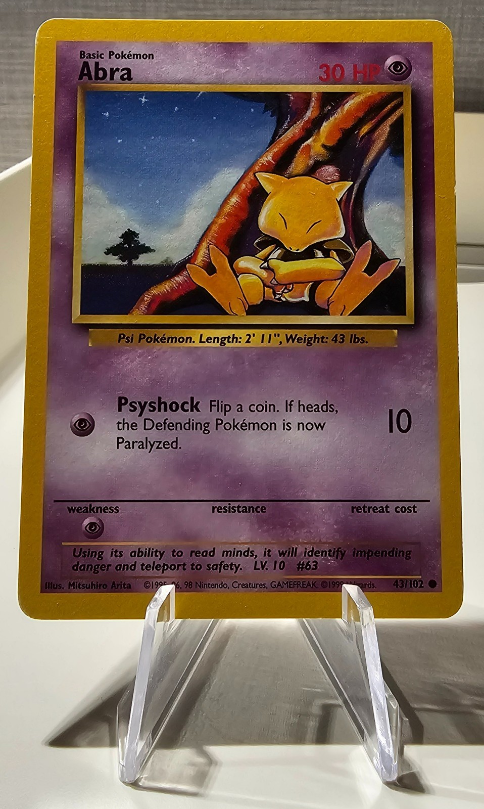 1999 Pokemon Base Set Choose Your Card LP-MP
