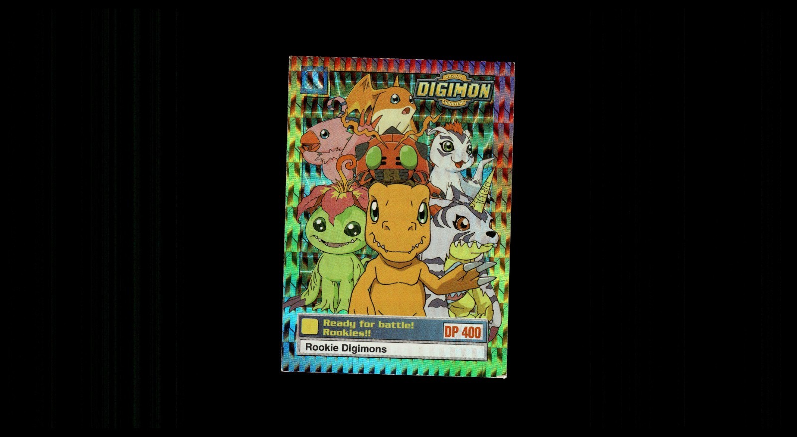 DIGIMON HOLO CARD bandai upper deck Rookie Digimons DP 400 2 of 34