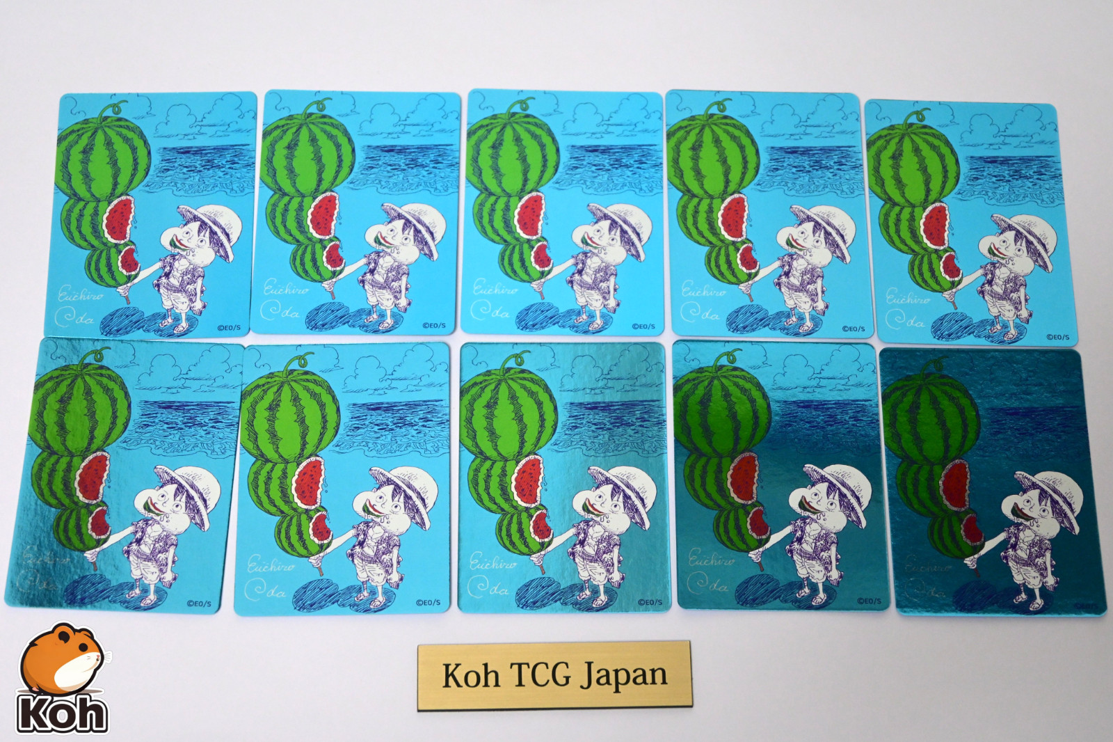 One Piece Luffy Natsucomi 2026 Meta-Kira Promo Card Japan Exclusive Set of 10