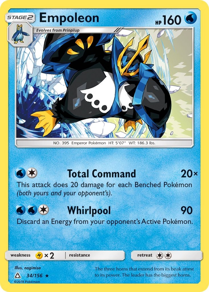 Empoleon – 34/156 – Ultra Prism
