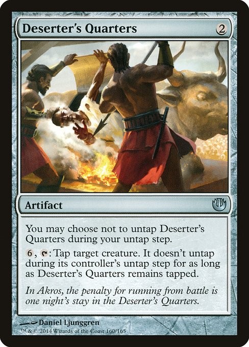 Deserter’s Quarters Foil Journey into Nyx 160 NM MTG