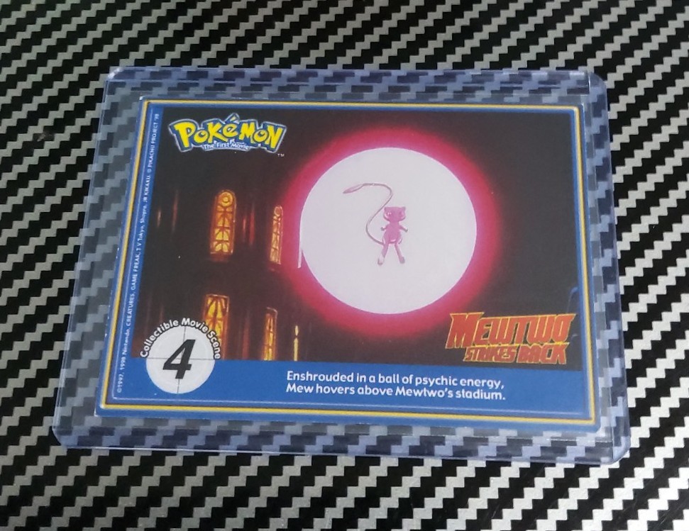 LP- Meowth Non Perforated #52 Pokémon Burger King PokeTrivia Original 1999