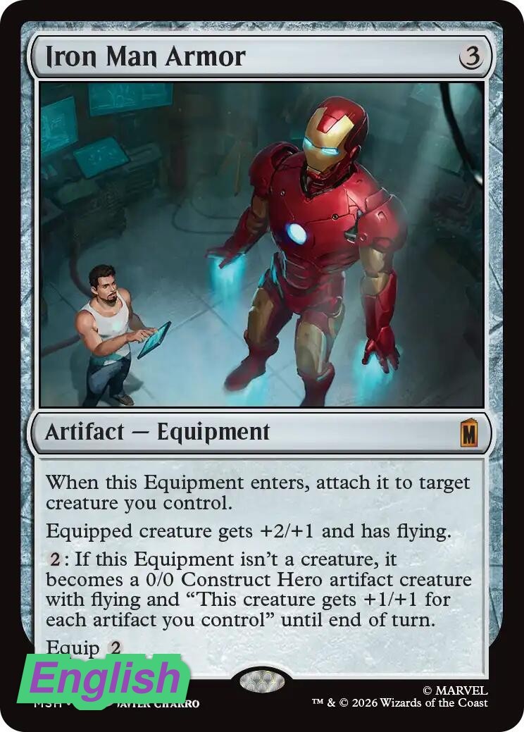 Magic- Iron Man Armor [MSH – 248] Marvel Super Heroes NM Mythic