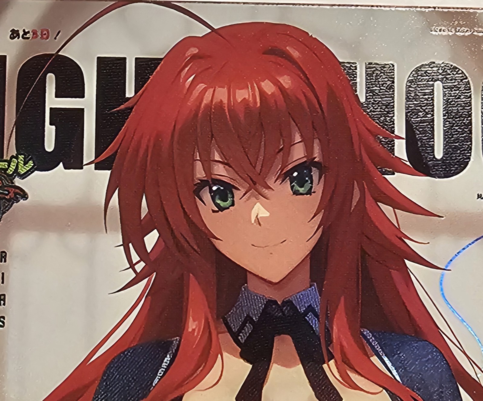 Rias Gremory High School DxD Anime Sexy Waifu Comic Card